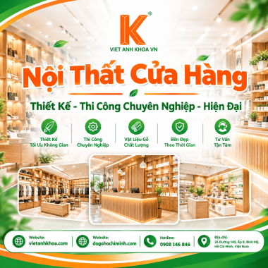 Nội Thất Cửa Hàng - Thiết Kế Và Thi Công Chuyên Nghiệp