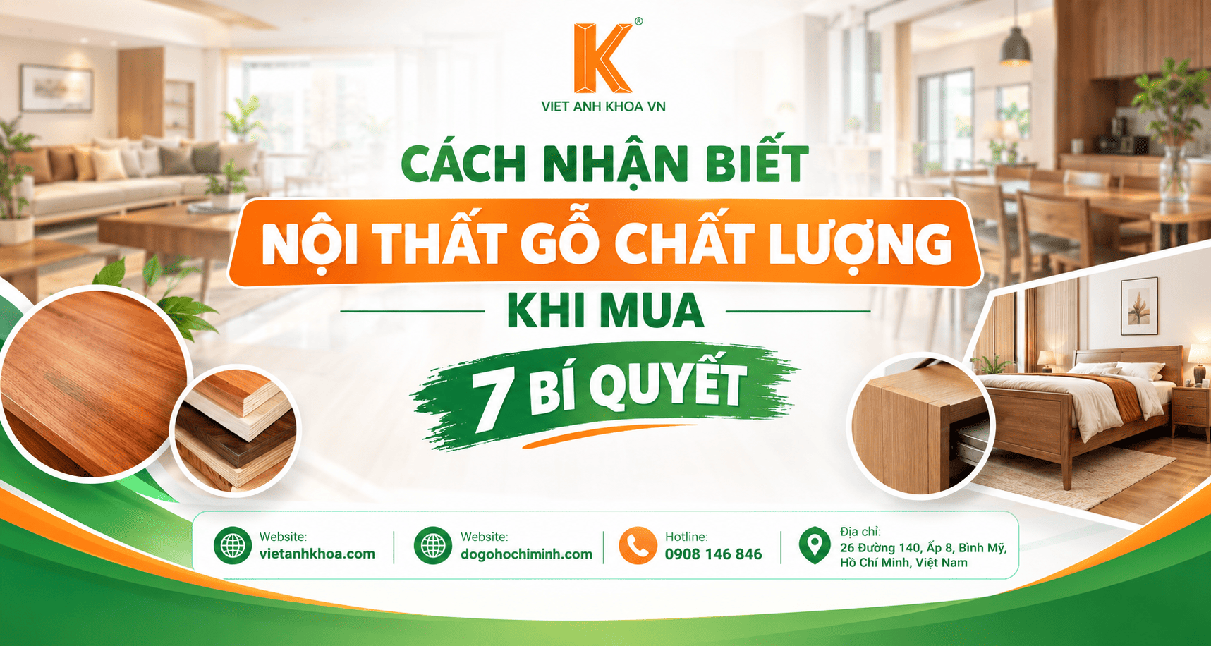 Cách Nhận Biết Nội Thất Gỗ Chất Lượng Khi Mua
