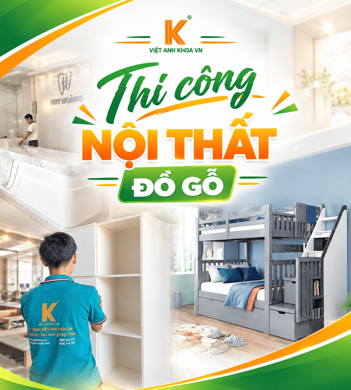 Thi Công Nội Thất Đồ Gỗ