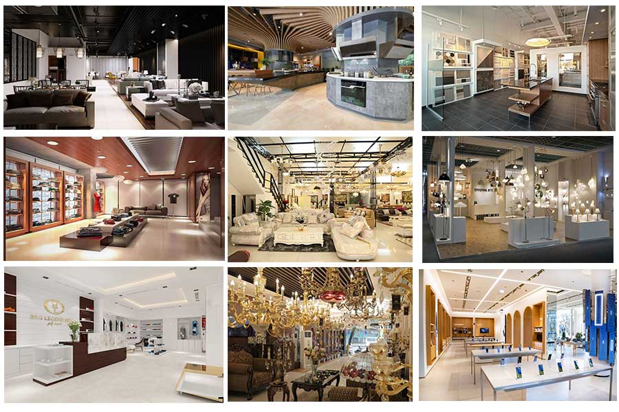 Chi phí thiết kế và thi công nội thất showroom