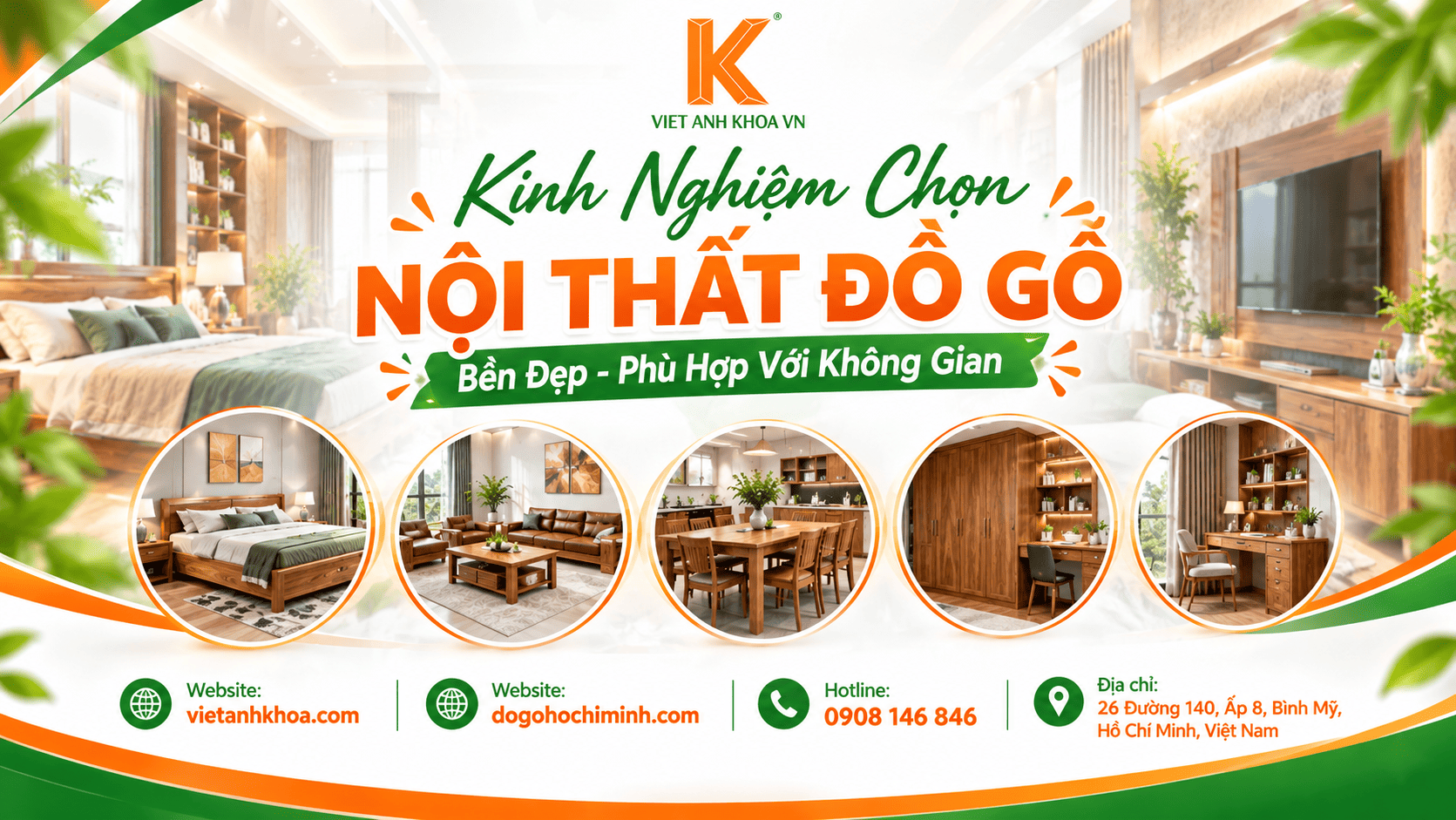 Kinh Nghiệm Chọn Nội Thất Đồ Gỗ Bền Đẹp - Phù Hợp Với Không Gian