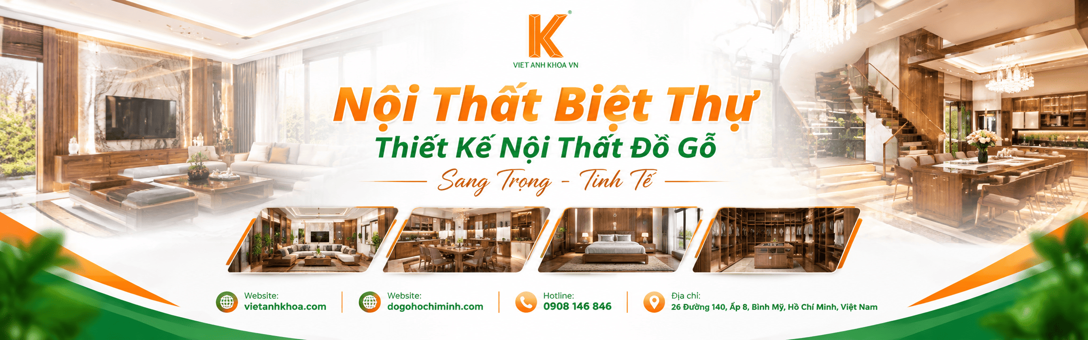 Nội Thất Biệt Thự – Thiết Kế Nội Thất Đồ Gỗ Sang Trọng - Tinh Tế
