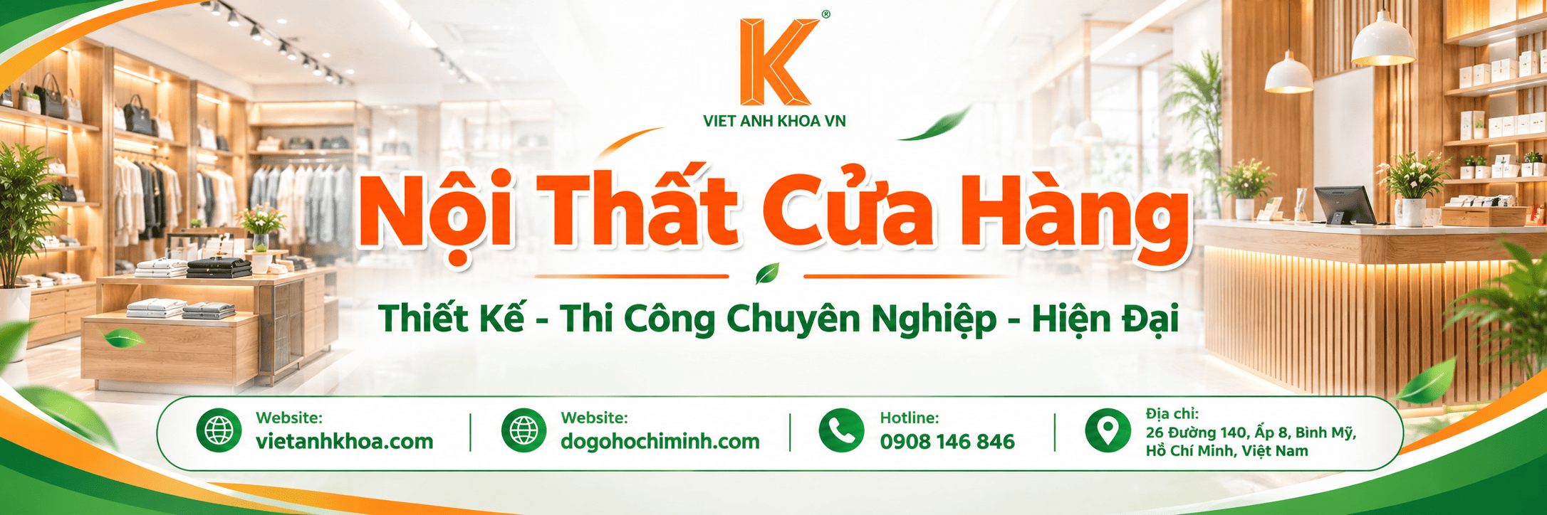 Nội Thất Cửa Hàng - Thiết Kế Và Thi Công Chuyên Nghiệp