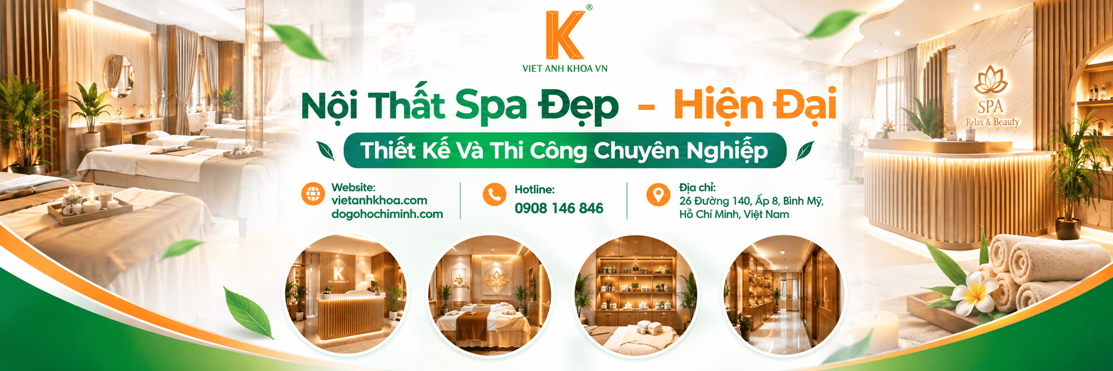Nội Thất Spa Hiện Đại - Thiết Kế Và Thi Công Chuyên Nghiệp