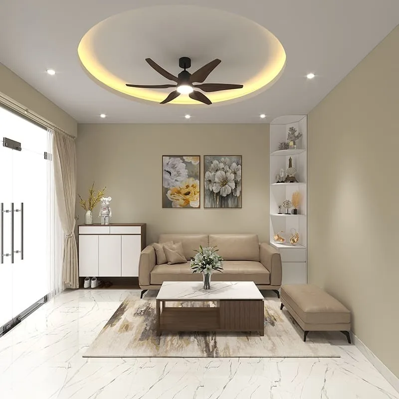 Dự án nội thất nhà phố 4 tầng 76m2 – Anh Tâm